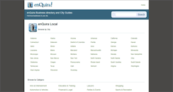 Desktop Screenshot of local.enquira.com
