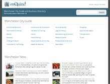 Tablet Screenshot of manchester.enquira.co.uk