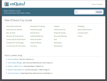 Tablet Screenshot of new-orleans.enquira.com