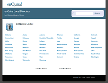 Tablet Screenshot of enquira.com