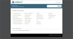 Desktop Screenshot of frankfort.enquira.com