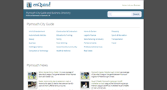 Desktop Screenshot of plymouth.enquira.co.uk