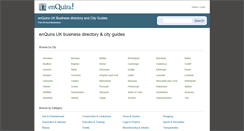 Desktop Screenshot of local.enquira.co.uk