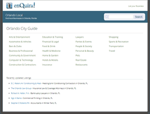 Tablet Screenshot of orlando.enquira.com