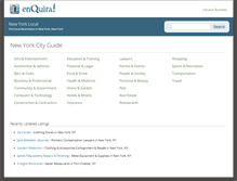 Tablet Screenshot of new-york.enquira.com