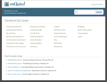 Tablet Screenshot of cleveland.enquira.com