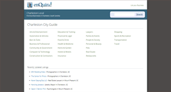 Desktop Screenshot of charleston.enquira.com