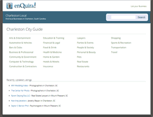 Tablet Screenshot of charleston.enquira.com