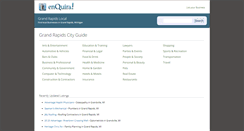 Desktop Screenshot of grand-rapids.enquira.com